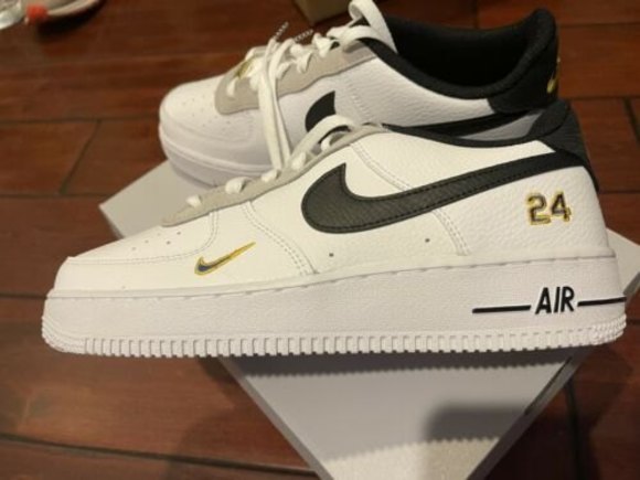 NEW Nike Air Force 1 07 LV8 Ken Griffey JR & SR Size 5.5Y / Women 7 Authentic - Picture 4 of 5